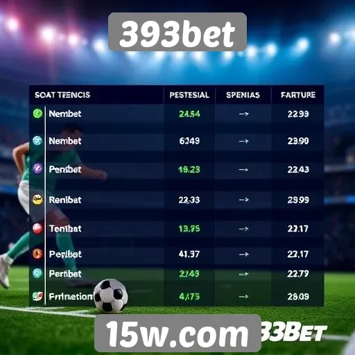 Tendências de apostas esportivas na plataforma 393bet